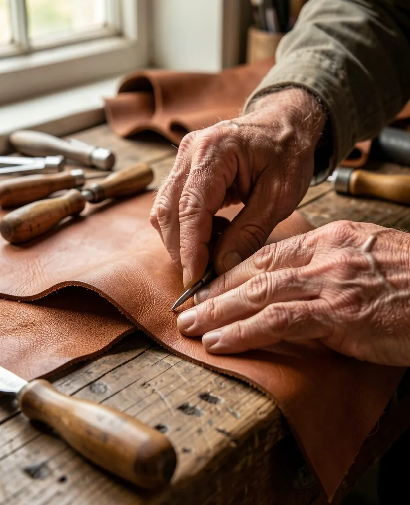 Artisan français au travail