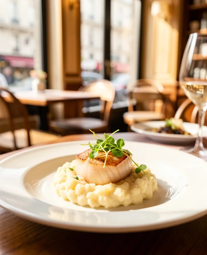 Plat gastronomique français