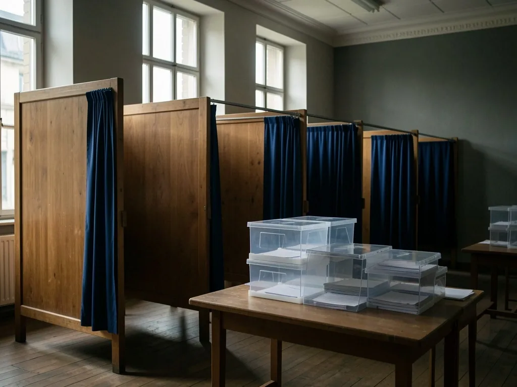 Bureau de vote en France